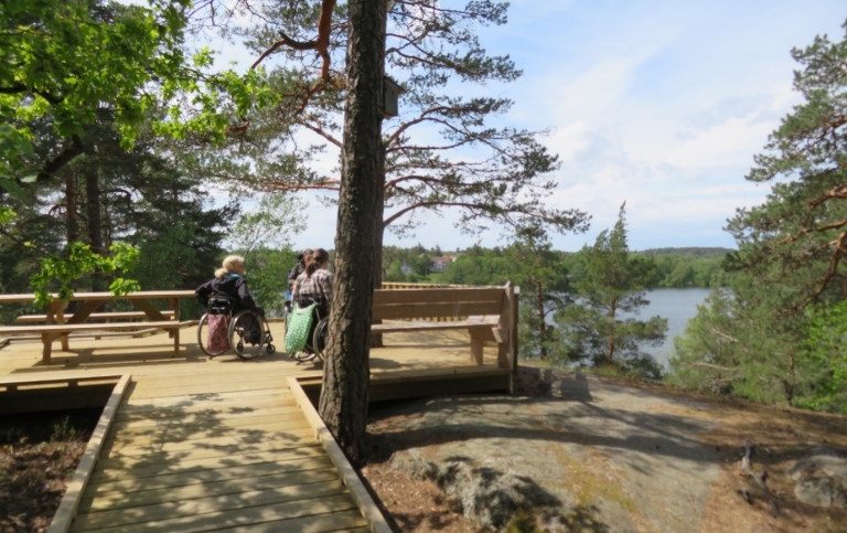 Tillgång till picknickområden och utsiktsplatser