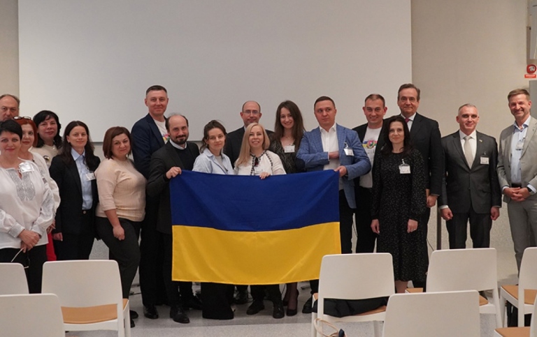 Deltagare på konferensen Rethinking Cities in Ukraine i Stockholm